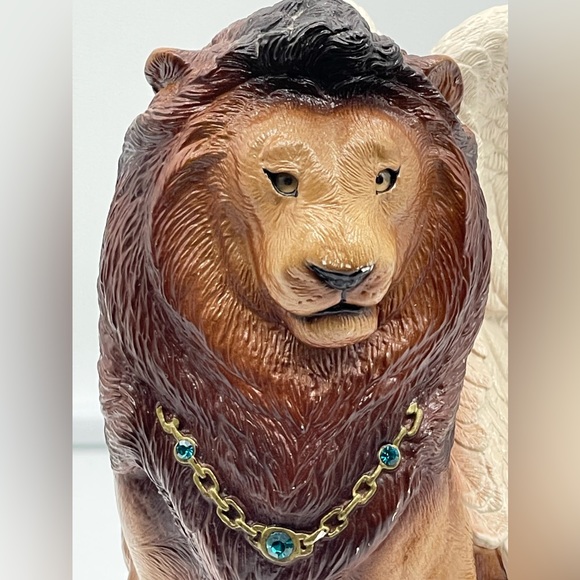 Windstone Editions: “Flion” Fantasy Winged Lion: Peña 1989 Handcrafted / Painted - Picture 2 of 14